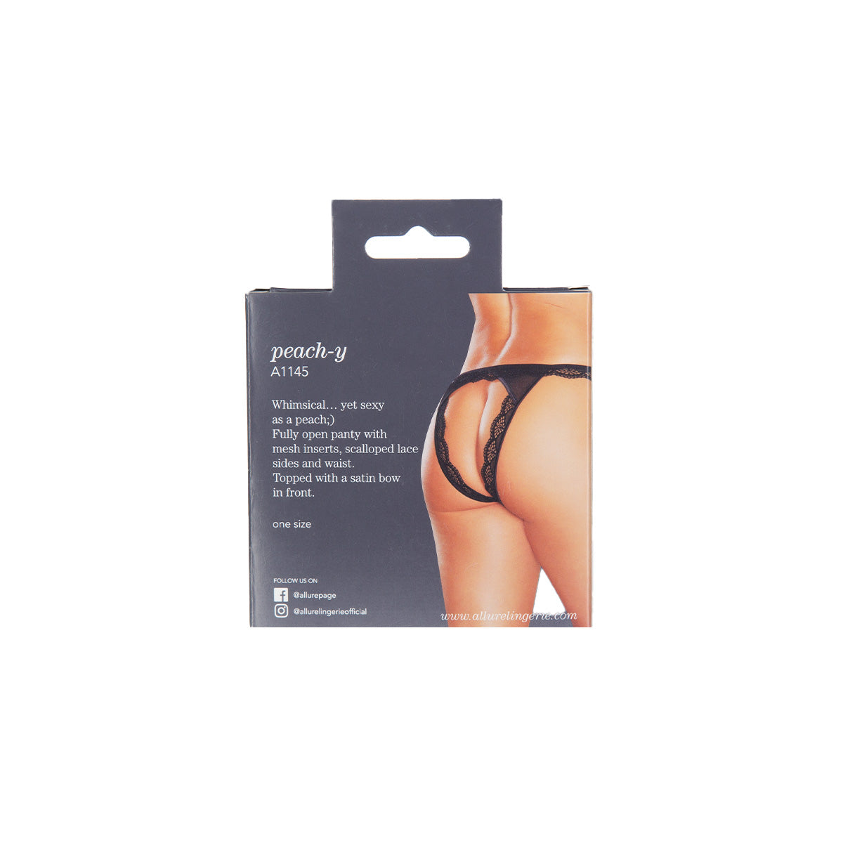 String/culotte sans entrejambe en dentelle Chiqui Love 