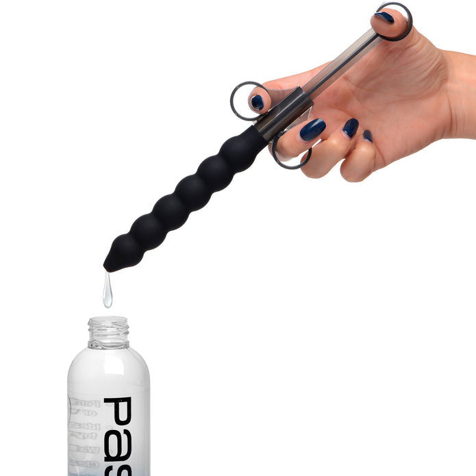 Silicone Beaded Lube Launcher - Thorn & Feather