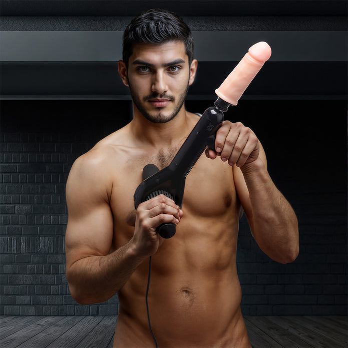 Machine sexuelle à distance Pro-Bang Deluxe de LoveBotz avec télécommande 