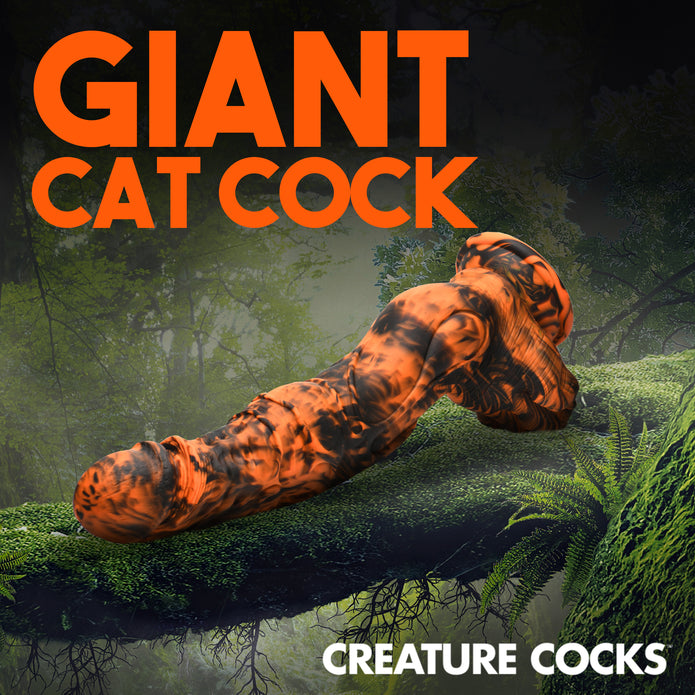 Sabertooth Silicone Creature Dildo - Thorn & Feather