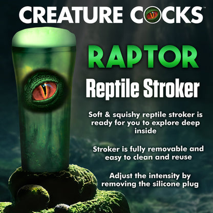 Raptor Reptile Creature Stroker - Thorn & Feather