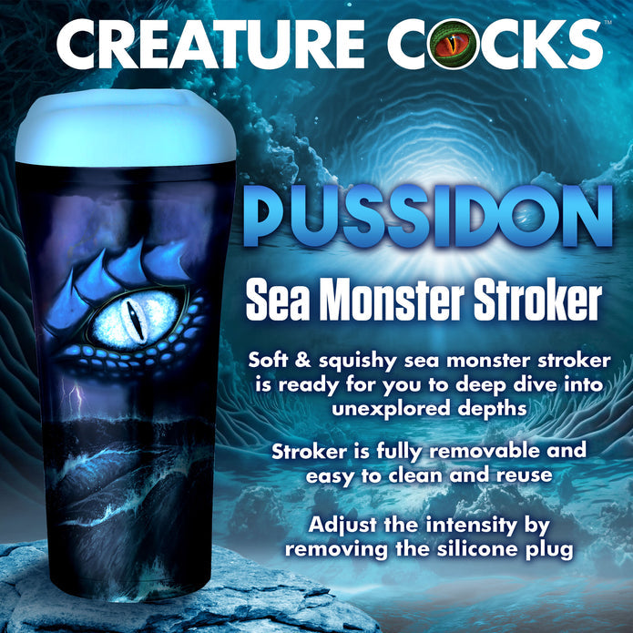 Pussidon Sea Monster Creature Stroker - Thorn & Feather