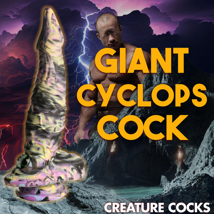 Cyclops Monster Silicone Creature Dildo - Thorn & Feather