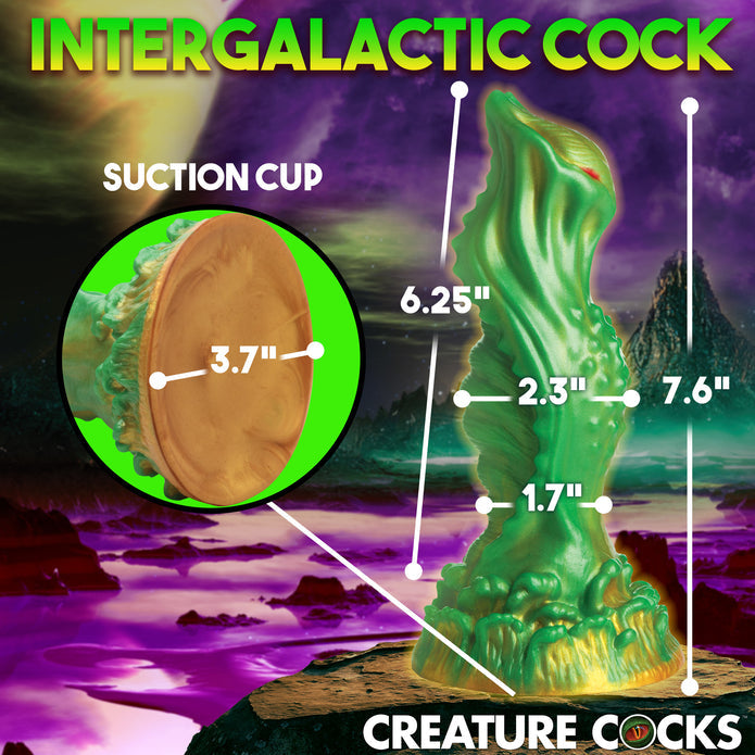 Nebula Alien Silicone Creature Dildo - Thorn & Feather