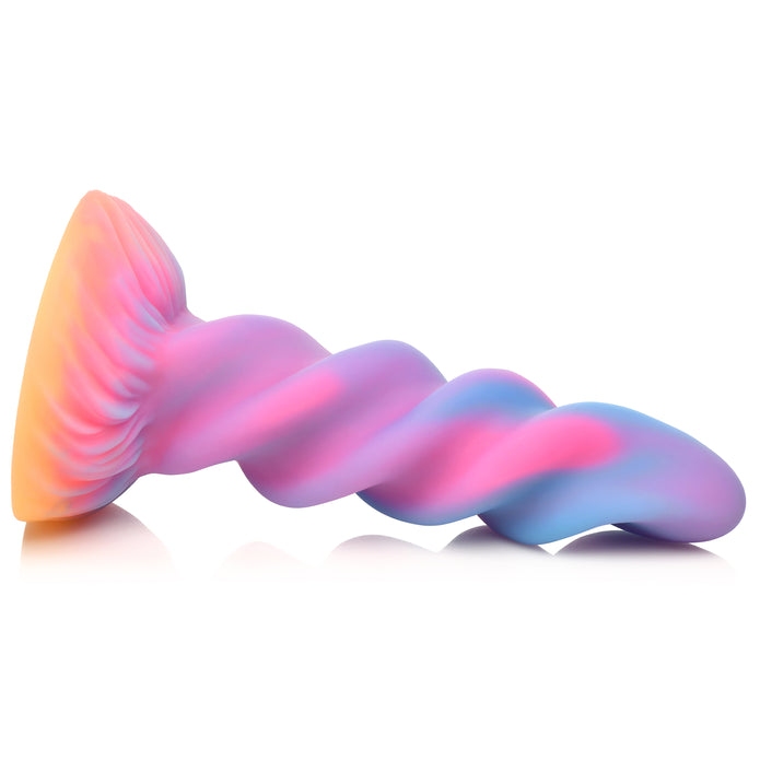 Moon Rider Glow-in-the-Dark Unicorn Silicone Creature Dildo - Thorn & Feather