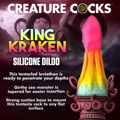 King Kraken Silicone Creature Dildo - Thorn & Feather