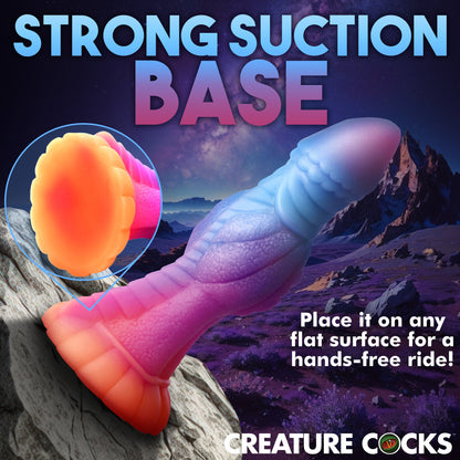 Galactic Alien Glow-in-the-Dark Silicone Creature Dildo - Thorn & Feather