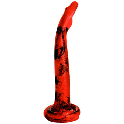 King Cobra X-Large 18" Long Silicone Creature Dildo - Thorn & Feather