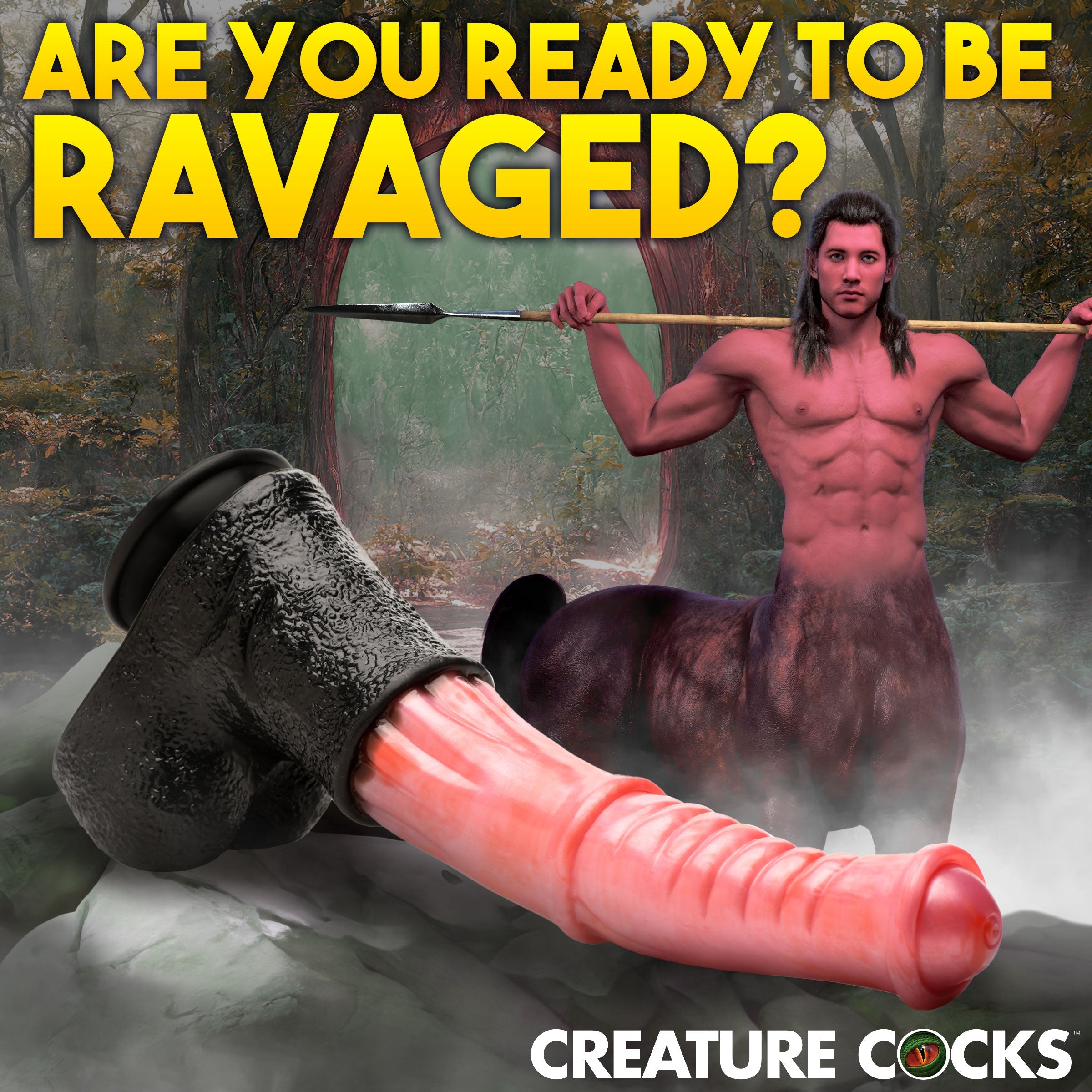 Giant Centaur XL Silicone Creature Dildo