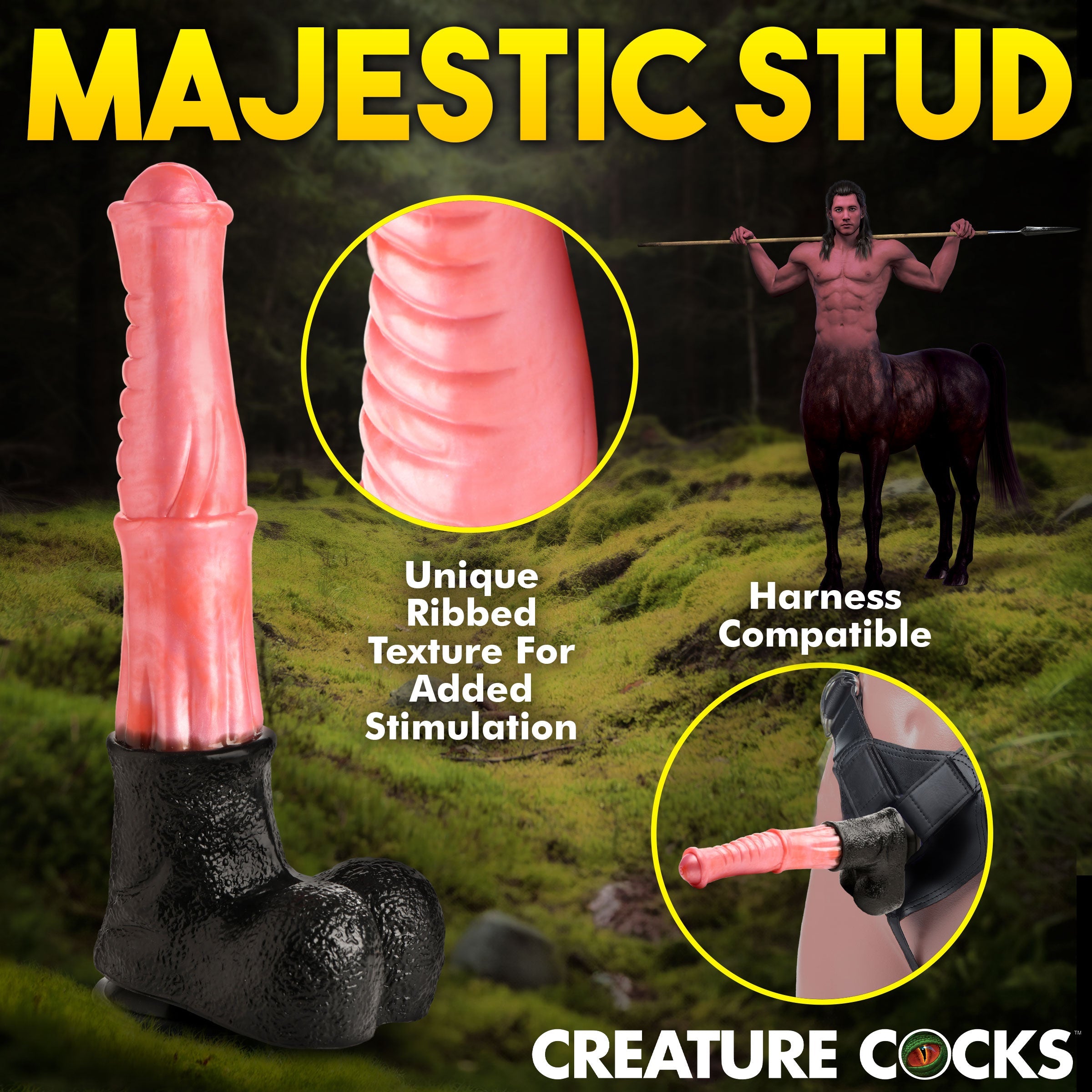 Giant Centaur XL Silicone Creature Dildo