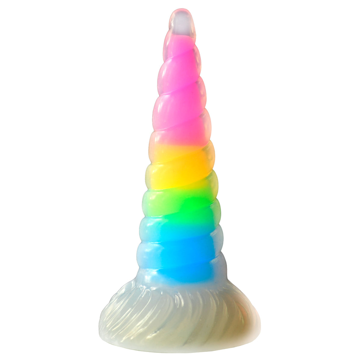 Gode ​​créature en silicone licorne phosphorescente Moon Rider 