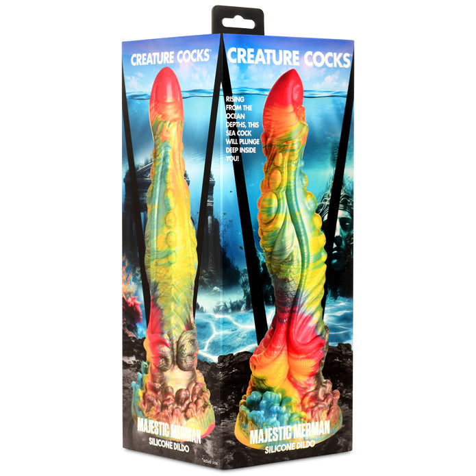 Gode ​​créature en silicone Majestic Merman 
