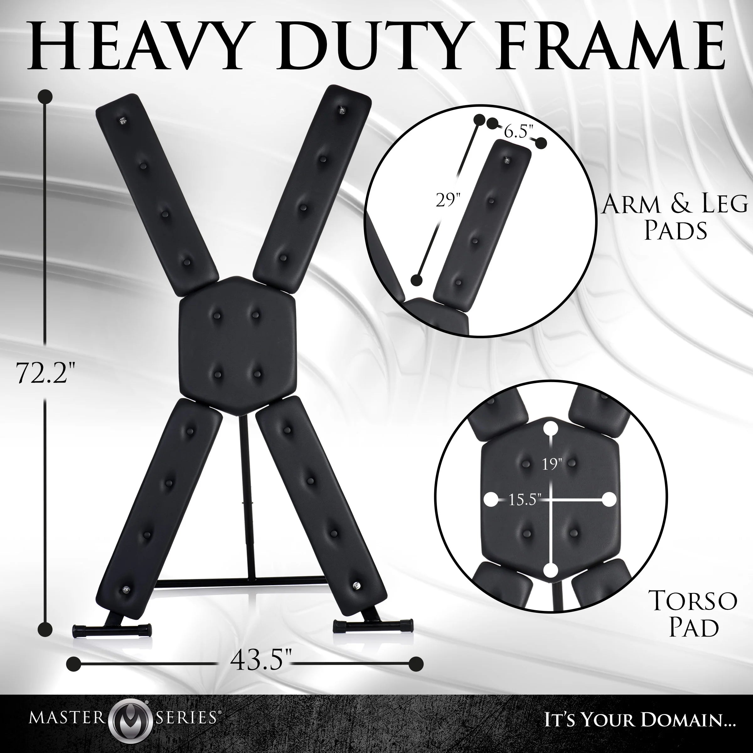 St. Andrew's Cross Deluxe Free-Standing