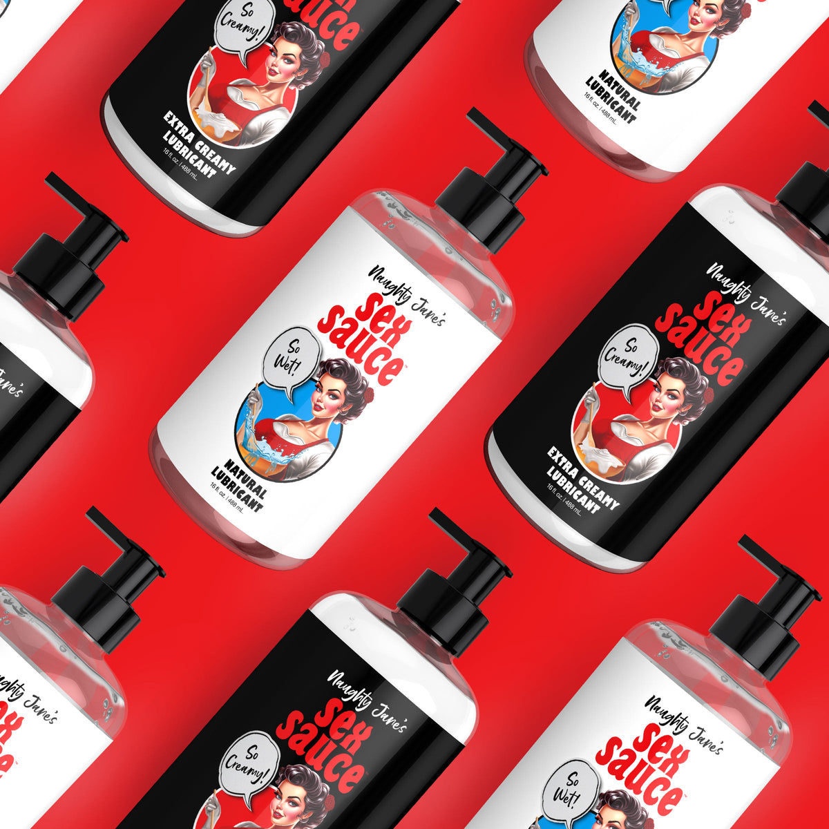 Lubrifiant parfumé Fuck Sauce Cum - 4 once liquide onces.