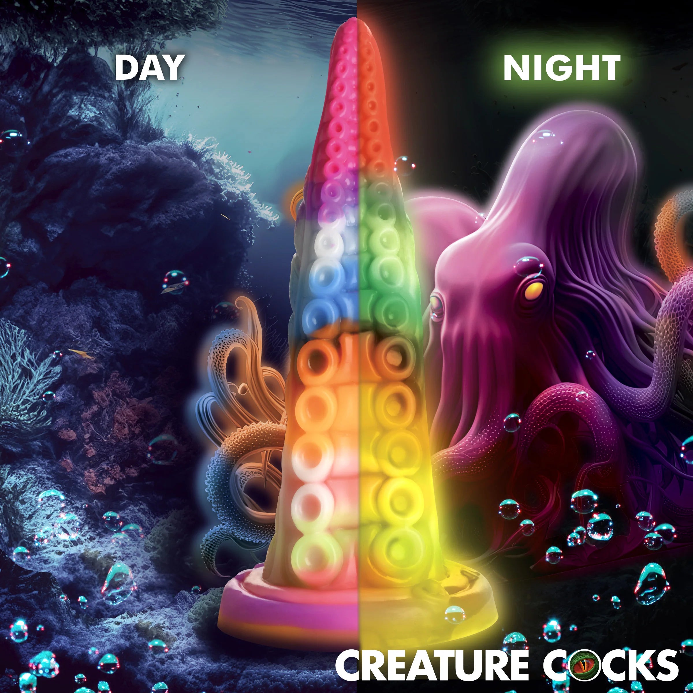 Godemiché tentaculaire phosphorescent Luminoctopus