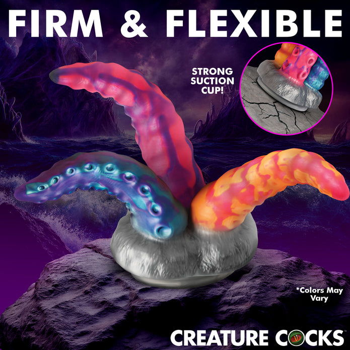 Godemiché en silicone Creature Cocks Tentacle Trio