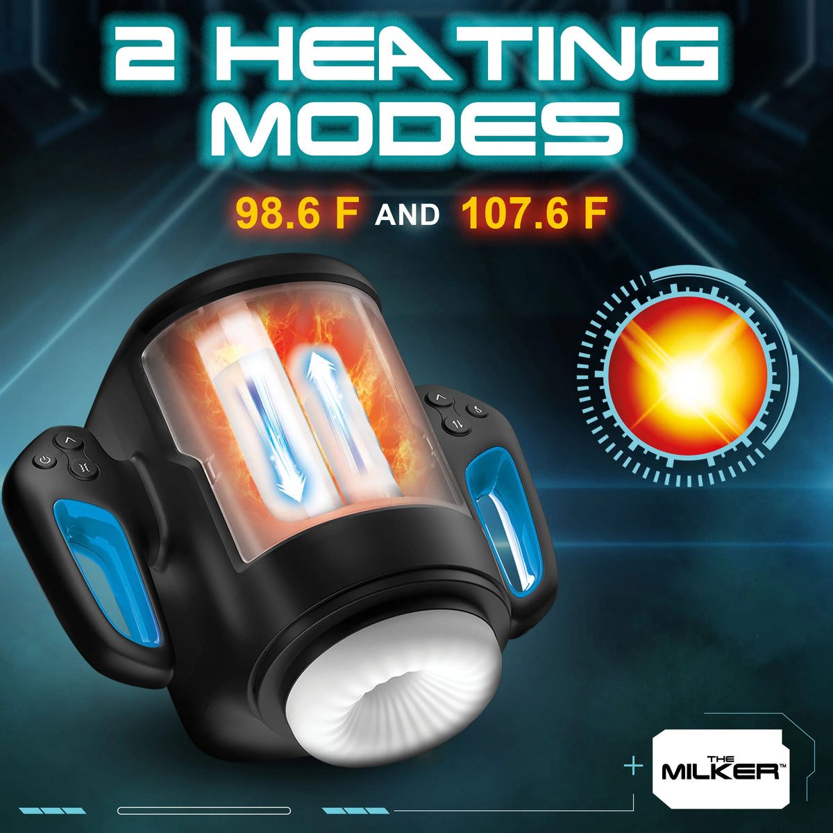 Masturbateur masculin à poussée Lovense Solace 