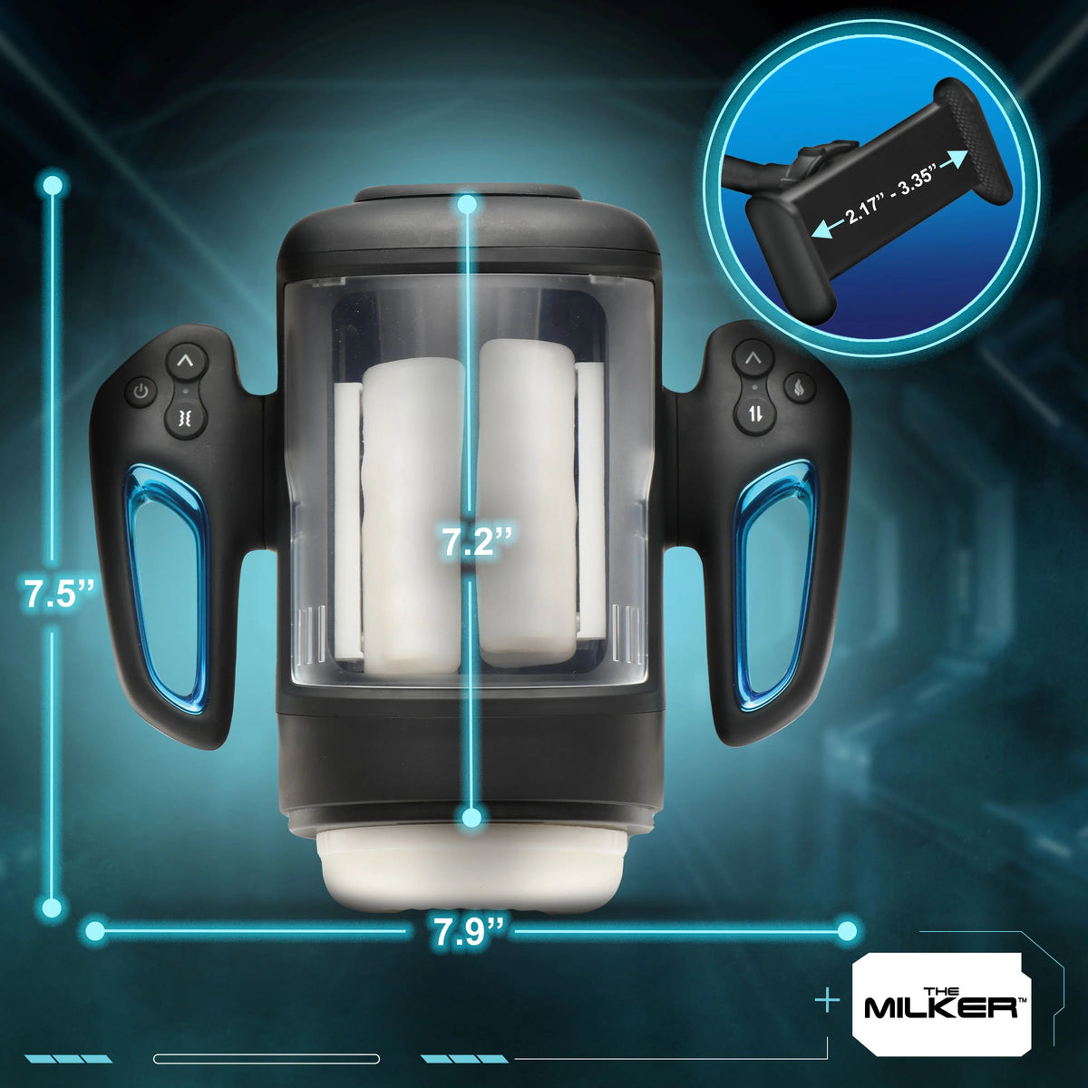 Masturbateur masculin à poussée Lovense Solace 