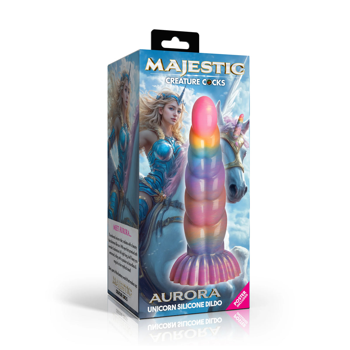 Aurora Unicorn Silicone Creature Dildo
