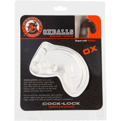 Oxballs - Verrouillage Ass-Lock et Cock-Lock pour tuyau d'échappement - Noir