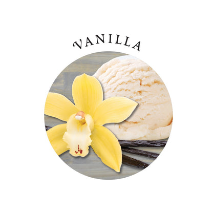 Earthly Body Edible Massage Oil - Vanilla, 8oz/236ml