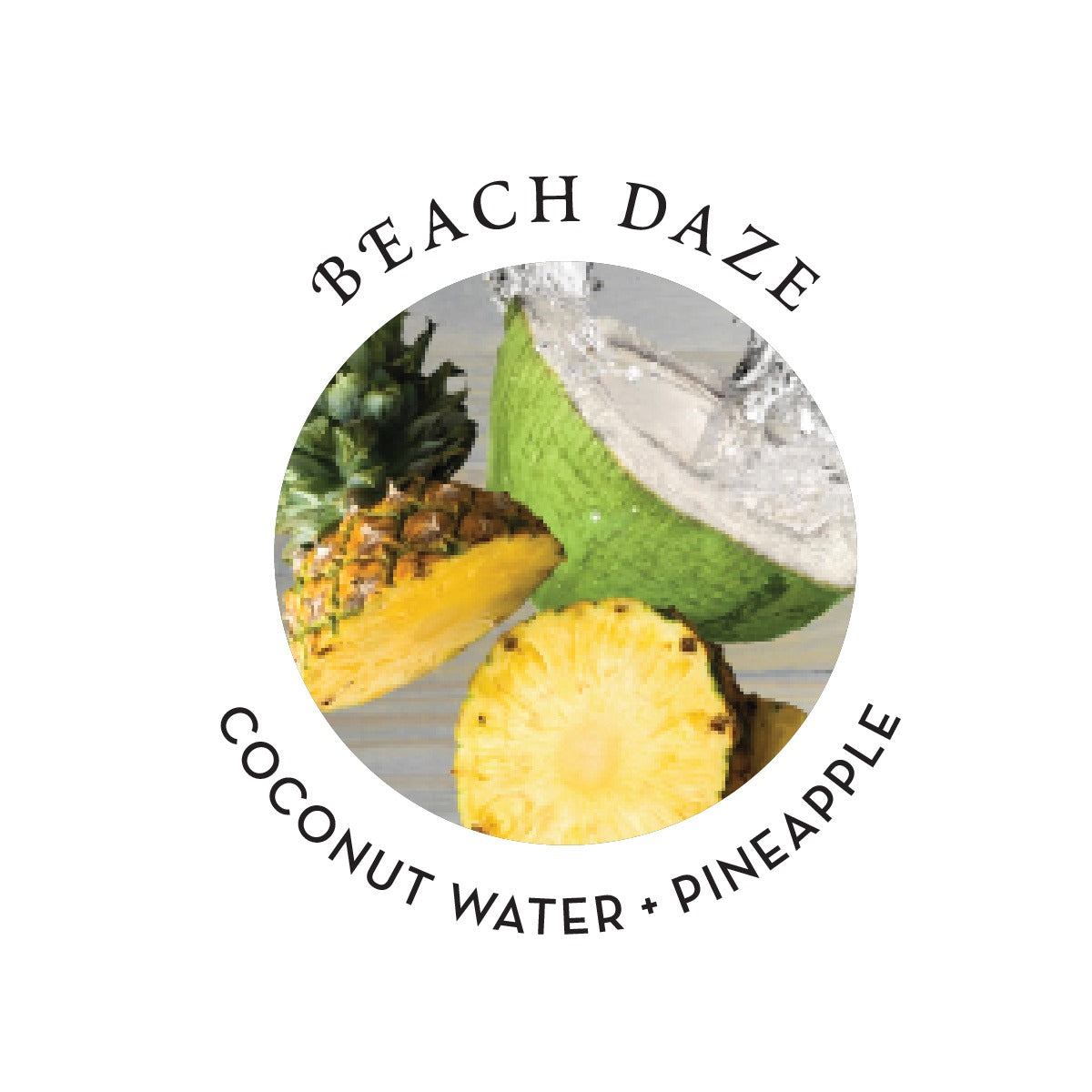 Huile de massage aux graines de chanvre Earthly Body - Beach Daze, 60 ml