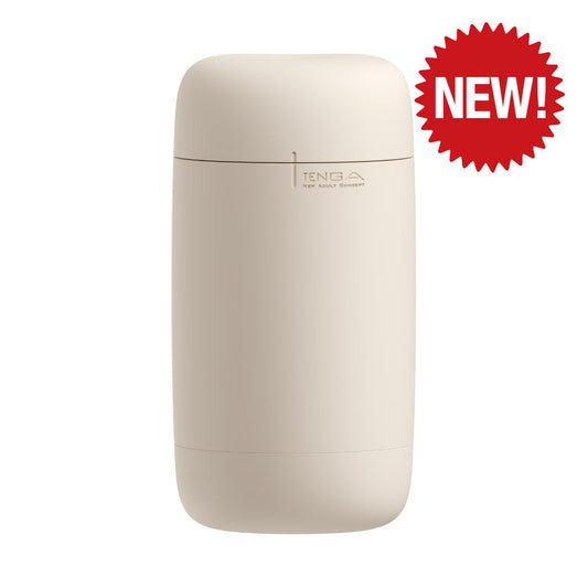 Tenga Puffy Soft Stroker - Latte Brown - Thorn & Feather
