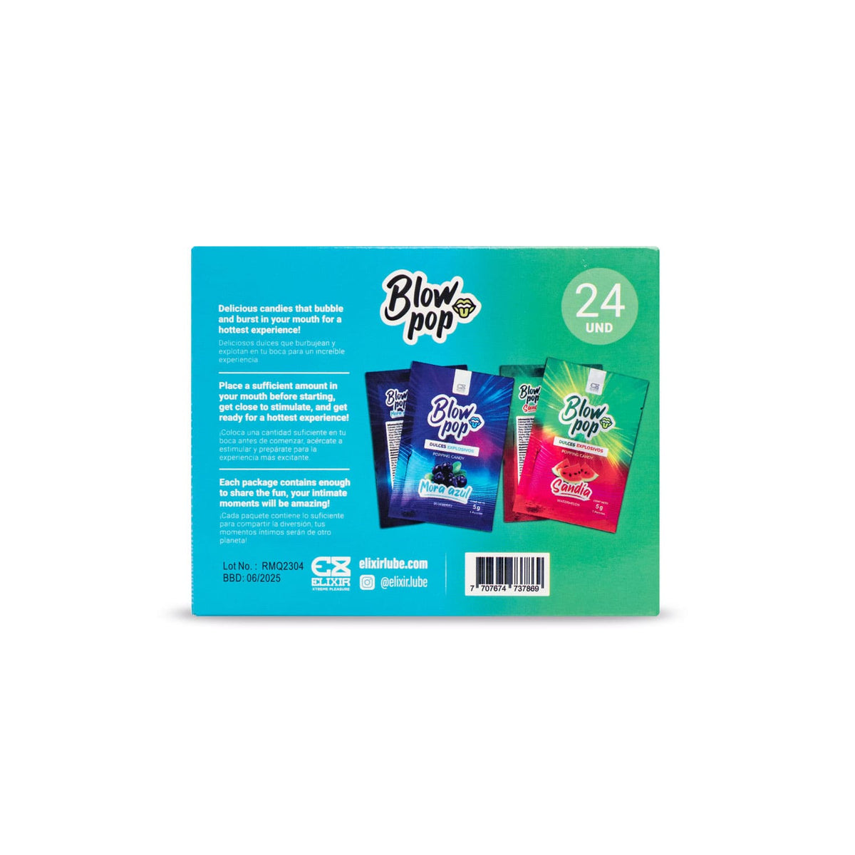Elixir Blow Pop Popping Candy – 24 Pack
