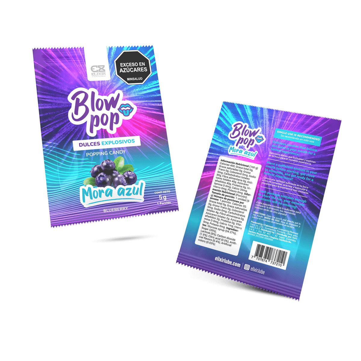 Elixir Blow Pop Popping Candy – 24 Pack