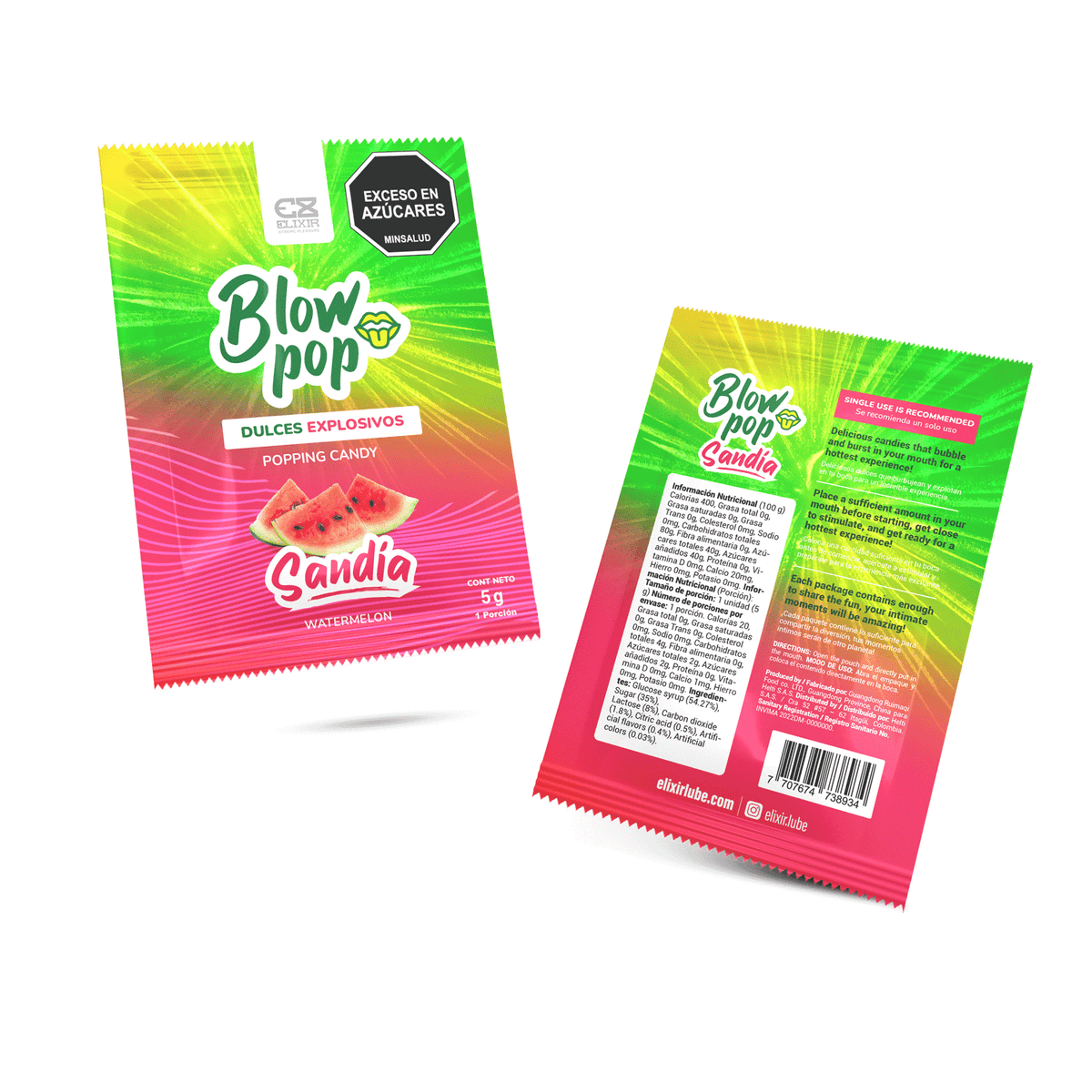 Elixir Blow Pop Popping Candy – 24 Pack