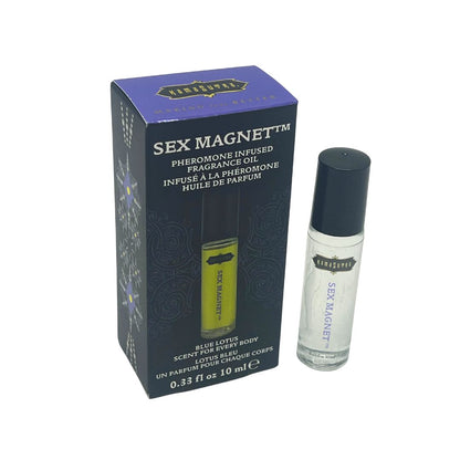 Parfum à bille aux phéromones Sex Magnet - Vanille Ambrée, 0,33 fl oz/10 ml