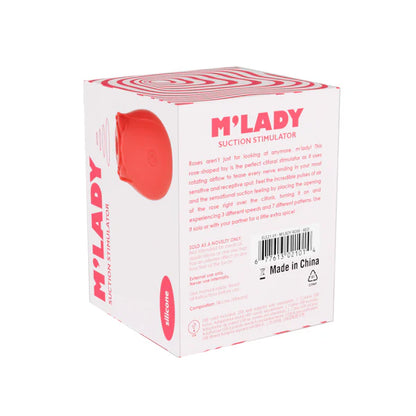 M’Lady - Rose Clitoral Suction Stimulator