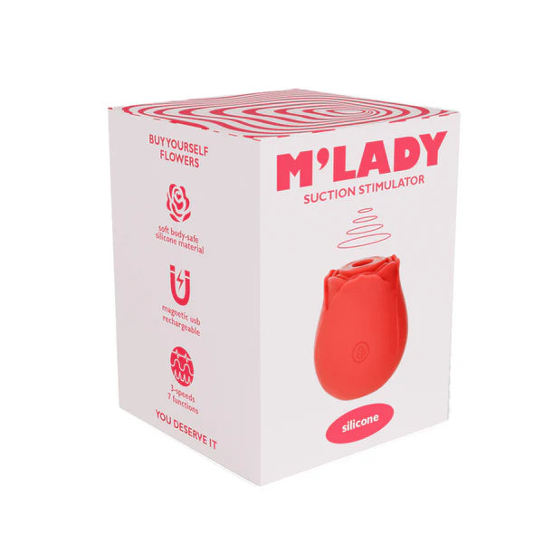 M’Lady - Rose Clitoral Suction Stimulator