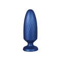 G Stuck Silicone Anal Plug – Metallic Blue