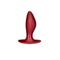 G Stuck Silicone Anal Plug – Metallic Red