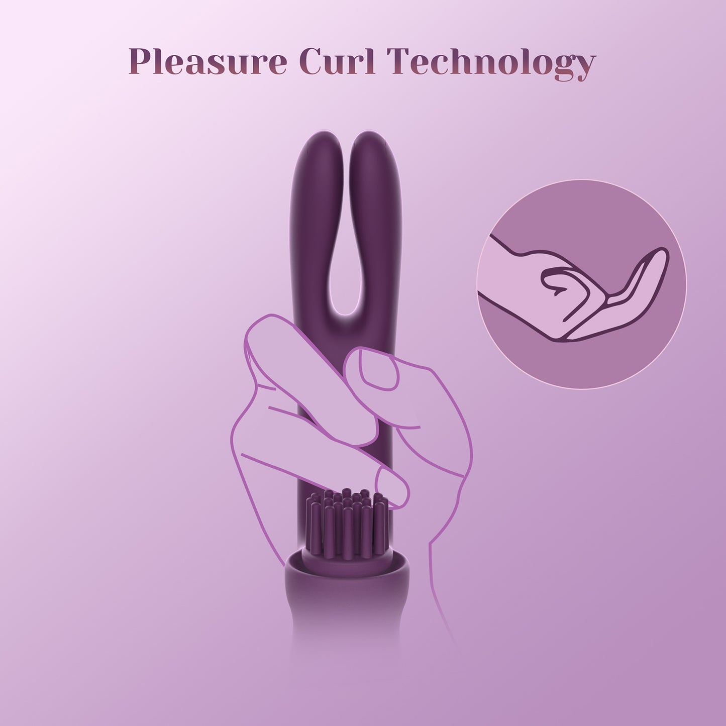 Tracy’s Dog Elatia Finger & Brush Rabbit Vibrator