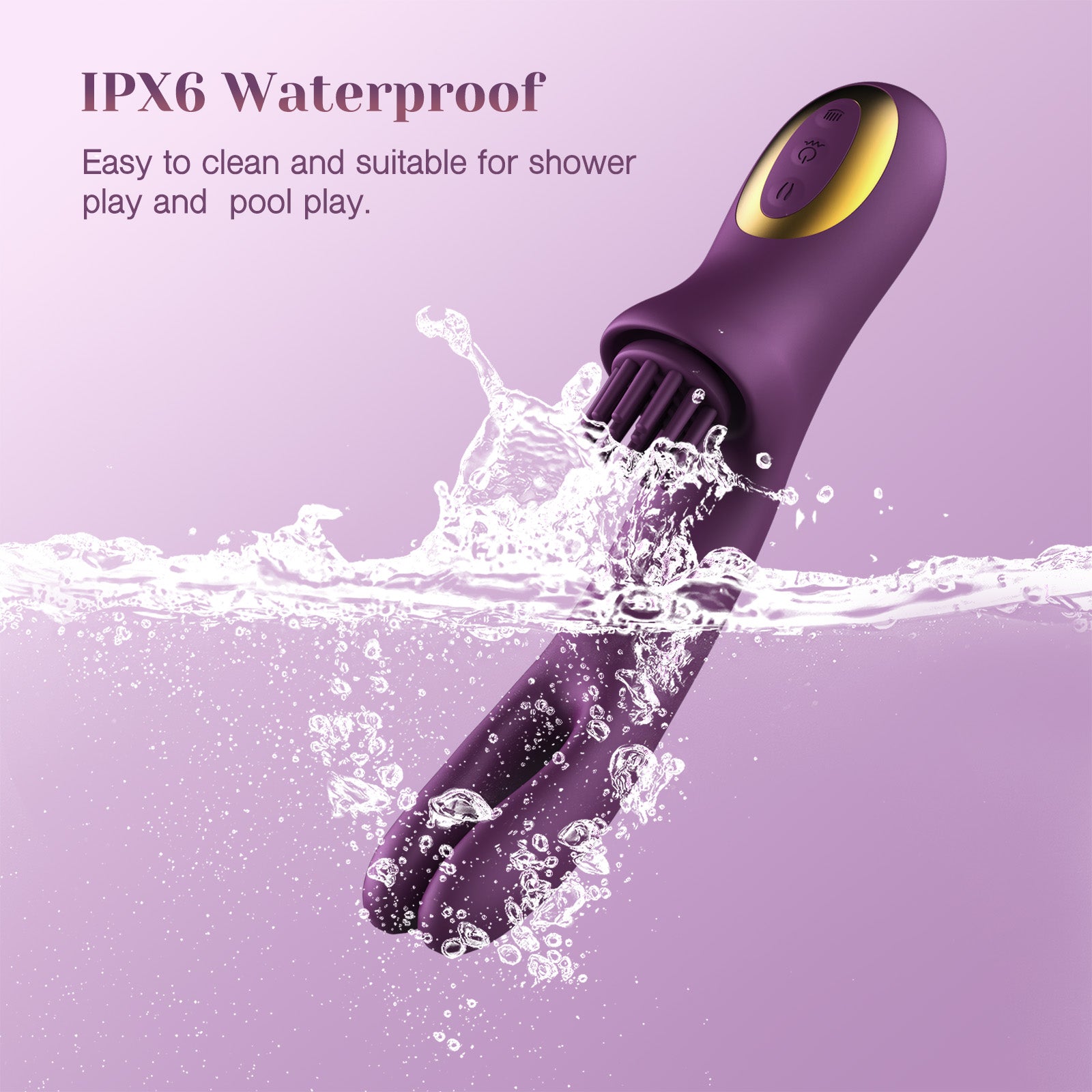 Tracy's Dog Elatia Finger & Brush Rabbit Vibrator