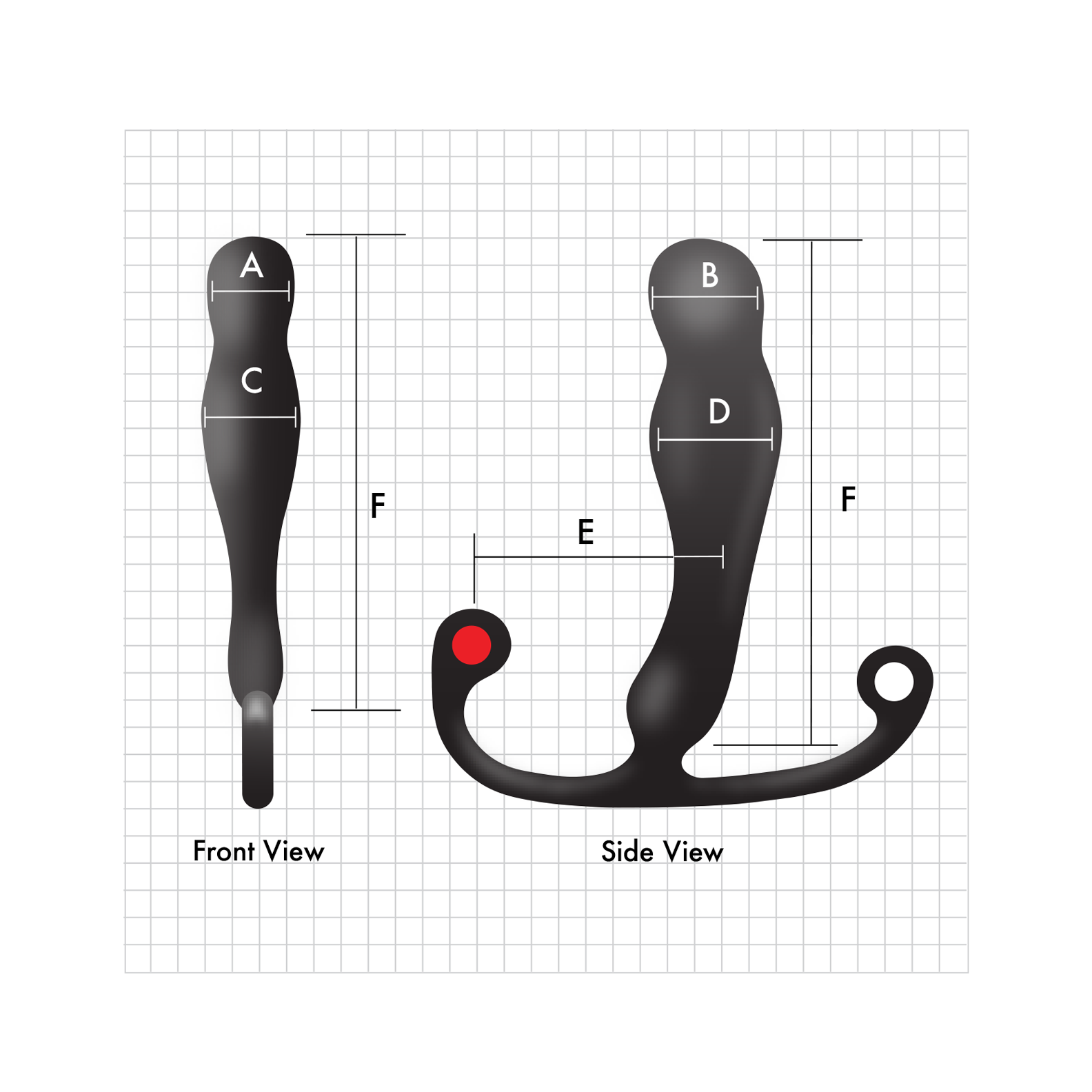 Aneros Eupho Syn Trident Prostate Massager