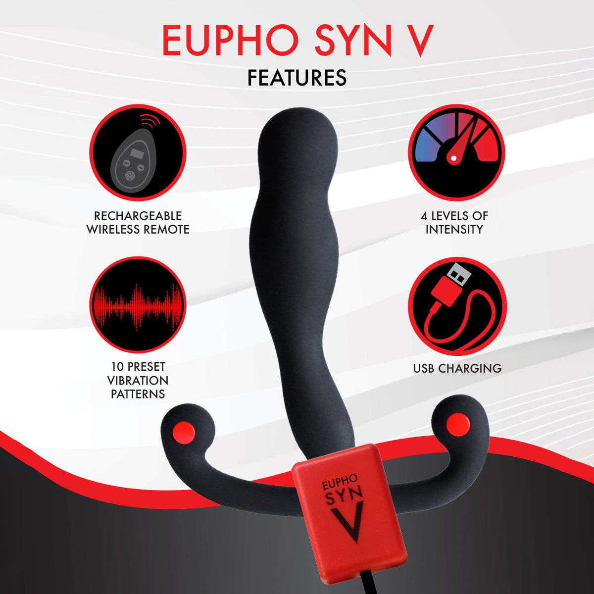 Aneros Eupho Syn V Vibrating Prostate Massager