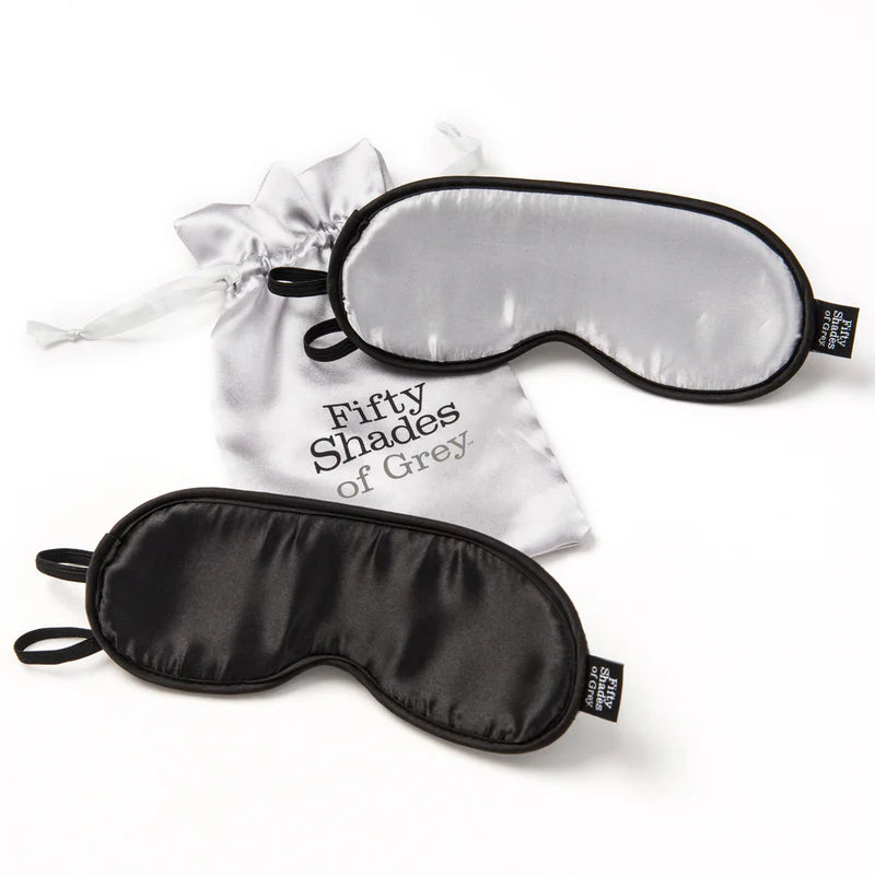 Fifty Shades of Grey No Peeking Soft Twin Blindfold Set