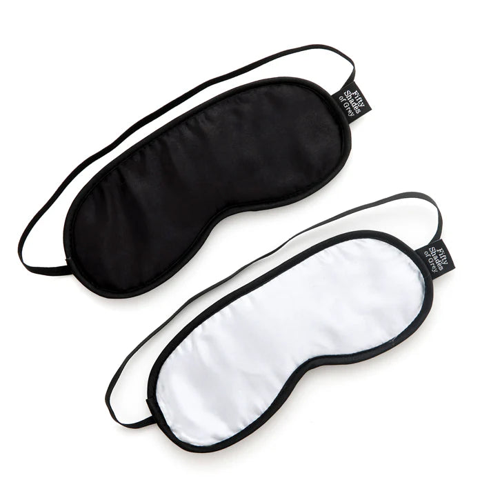 Fifty Shades of Grey No Peeking Soft Twin Blindfold Set