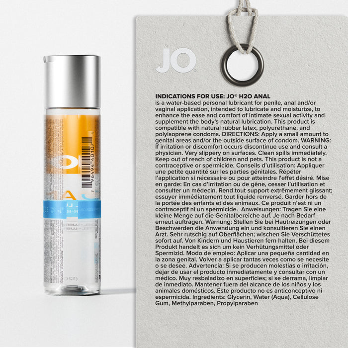 System JO H2O Anal Original Lubricant