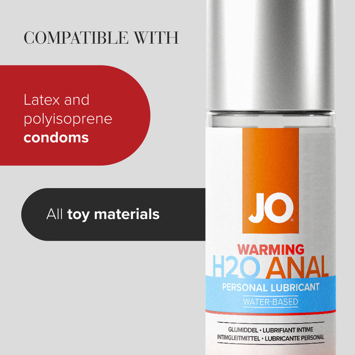 System JO H2O Anal Warming Lubricant