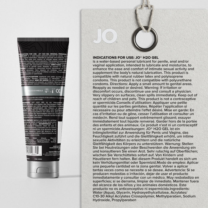 System JO H2O Gel Original Glide
