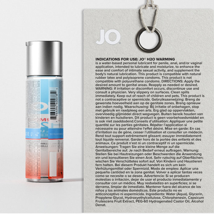 System JO H2O Warming Lubricant
