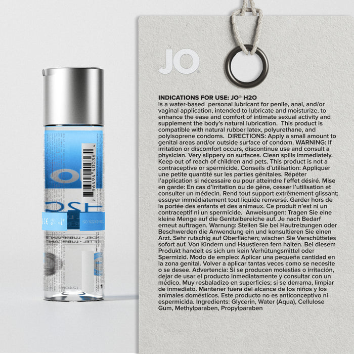 System JO H2O Original Water-Based Lubricant