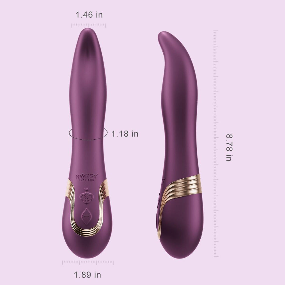 Honey Play Box - Fling App-Controlled Tongue Licking Vibrator