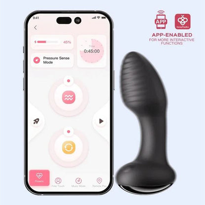 Frenzy Pressure Sensing Rotating Anal Vibrator