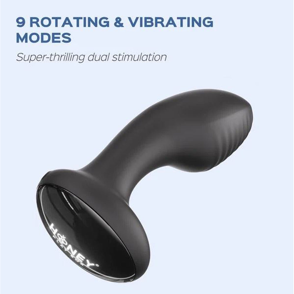 Frenzy Pressure Sensing Rotating Anal Vibrator