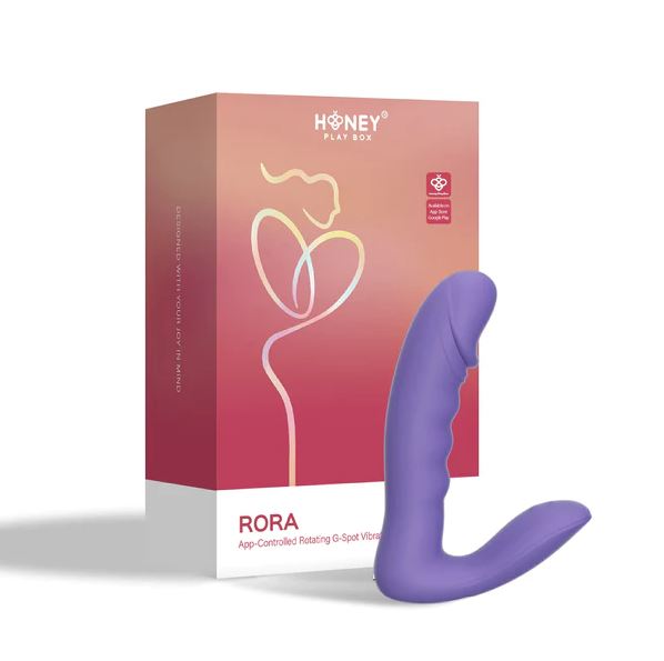 Rora Rotating G-Spot Vibrator & Clitoral Stimulator